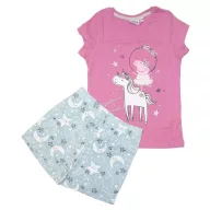Peppa malac Unicorn gyerek rövid pizsama 110/116 cm