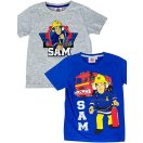 atrogasac Sam Fire dječja kratka majica 2-kom. set 7 - 8 godina / 122 - 128 cm