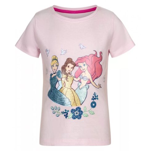 Disney Hercegnők gyerek rövid póló felső 110/116cm