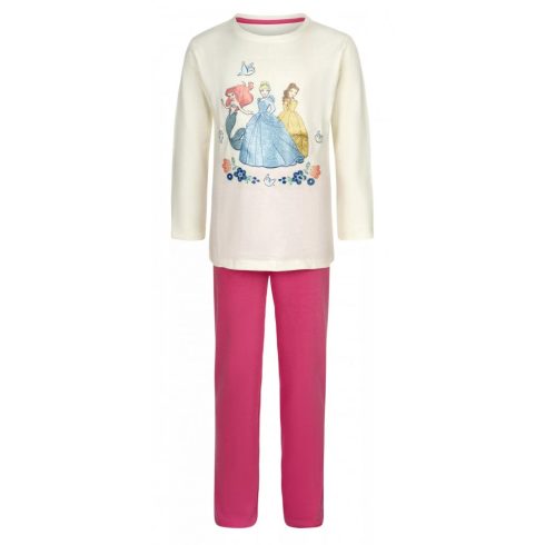 Disney Hercegnők gyerek hosszú pizsama 98/104cm
