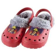 Sam a tűzoltó Red gyerek téli papucs clog 27/28