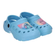   Disney Lilo és Stitch, A csillagkutya Cute Couple Blue gyerek papucs, clog 26/27