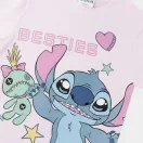 Disney Lilo és Stitch, A csillagkutya Besties gyerek rövid póló, felső 10 év / 140 cm