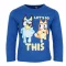Bluey Let's Do Blue dječja duga majica, gornji dio 2 godine / 92 cm