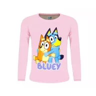   Bluey Hug Pink duga dječja majica, gornji dio 5 godina / 110 cm