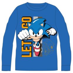   Sonic a sündisznó Ring gyerek hosszú ujjú póló, felső 10 év / 140 cm