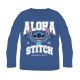 Disney Lilo és Stitch, A csillagkutya Athletic Blue gyerek hosszú póló, felső 5 év / 110 cm