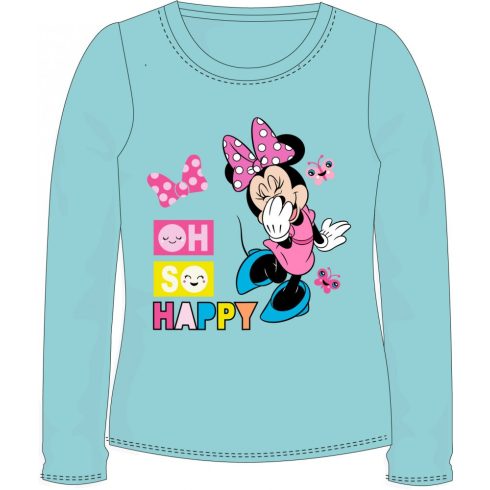 Disney Minnie gyerek hosszú póló kék 4év
