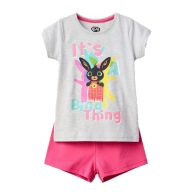 Bing Music Pink dječja kratka pidžama 5 godina / 110 cm