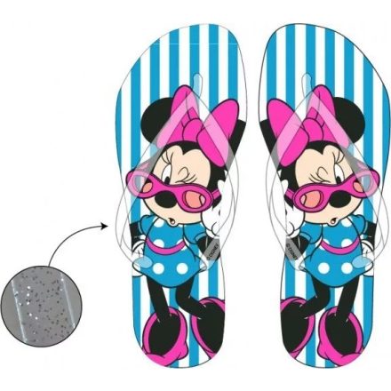 Disney Minnie gyerek papucs flip-flop kék 28/29