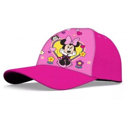 Disney Minnie gyerek baseball sapka virág 50cm