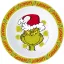A Grincs Christmas Mischief micro mélytányér 16 cm