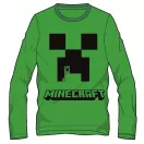 Minecraft Creeper Green gyerek hosszú ujjú póló, felső 12 év / 152 cm