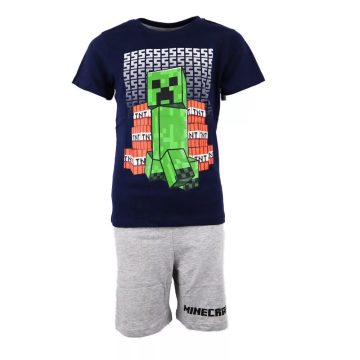 Minecraft gyerek rövid pizsama tnt 10év