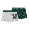Minecraft Creeper Combo gyerek boxeralsó 2 darab/csomag 6 év / 116 cm