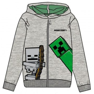 Minecraft gyerek pulóver kapucnis 6év