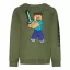Minecraft Pixel Sword gyerek pulóver 12 év / 152 cm