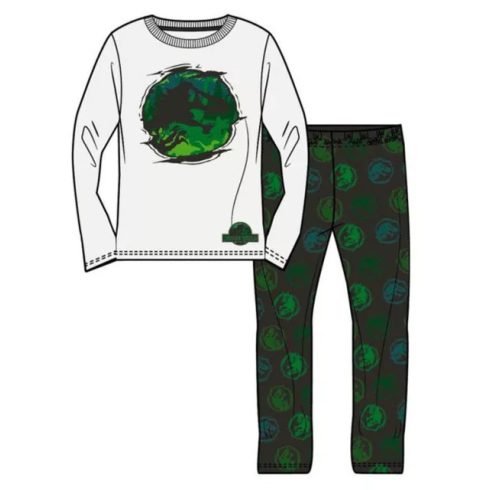 Jurassic World gyerek hosszú pizsama zöld 5év