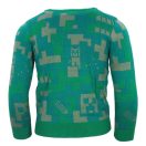 Minecraft Green dječji pleteni pulover 6 godina / 116 cm