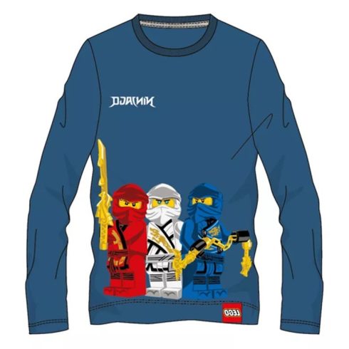 Lego Ninjago gyerek hosszú ujjú póló felső kék 3év