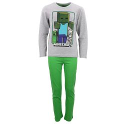 Minecraft Create gyerek hosszú pizsama 11 év / 146 cm
