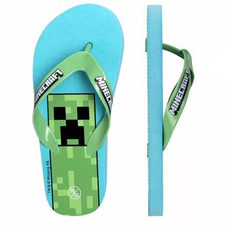 Minecraft gyerek papucs flip-flop 29/30