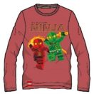 Lego Be Ninja Red Ninjago dječja majica dugih rukava, gornji dio 5 godina / 110 cm