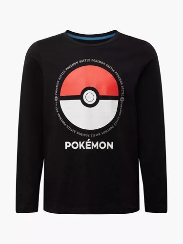 Pokémon Battle gyerek hosszú ujjú póló, felső 14 év / 164 cm