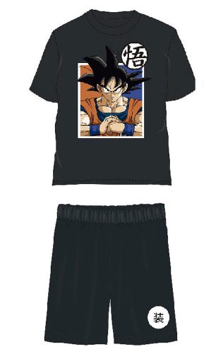 Dragon Ball Saiyan Black gyerek rövid pizsama 8 év / 128 cm