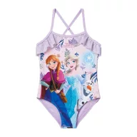   Disney Jégvarázs Sisters Light Purple gyerek fürdőruha, úszó 7 - 8 év / 122 - 128 cm