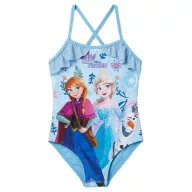   Disney Jégvarázs Sisters Blue gyerek fürdőruha, úszó 7 - 8 év / 122 - 128 cm