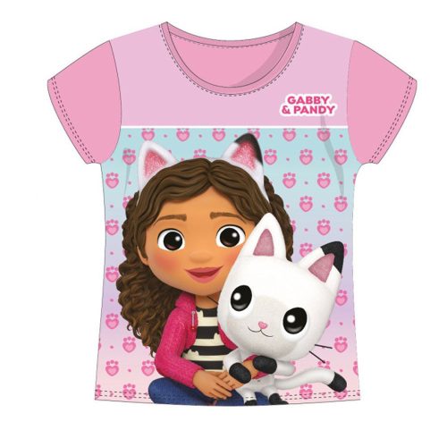 Gabi babaháza Pandy  Light Pink gyerek rövid póló, felső 5 év / 110 cm