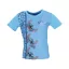 Disney Lilo és Stitch, A csillagkutya Loving Look Light Blue gyerek rövid póló, felső 6 év / 116 cm