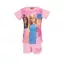 Barbie Trendy Light Pink gyerek rövid pizsama 8 év / 128 cm