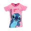 Disney Lilo i Stitch Surprised Light Pink dječja kratka majica, gornji dio 5 godina / 110 cm