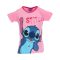 Disney Lilo i Stitch Surprised Light Pink dječja kratka majica, gornji dio 6 godina / 116 cm