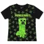 Minecraft Creeper gyerek rövid póló, felső 8 év / 128 cm