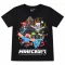 Minecraft Battle Chaos gyerek rövid póló, felső 8 év / 128 cm