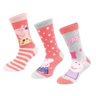 Peppa malac White Stars gyerek zokni 27/30