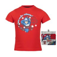   Osvetnici Captain dječja kratka majica, gornji dio 2 godine / 92 cm