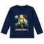 Minecraft Alex Adventure Blue gyerek hosszú ujjú póló, felső 8 év / 128 cm