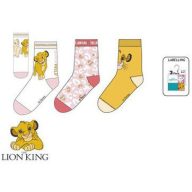 Disney Kralj lavova Safari White dječje čarape 31/34