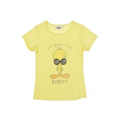   Bolondos dallamok Yellow rövid póló, felső 6 év / 116 cm