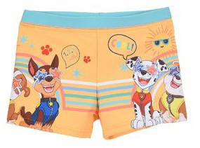 Mancs Őrjárat Cool Yellow gyerek fürdőnadrág, short 3 év / 98 cm
