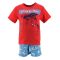 Spider-Man Climb Red dječji kratki pidžama 8 godina / 128 cm