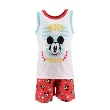 Disney Mickey gyerek rövid pizsama red 3év