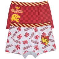   Harry Potter Red Lion dječje bokserice 2 komada/paket 6 - 8 godina / 116 - 128 cm