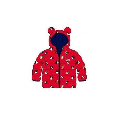 Disney Mickey baba bélelt kabát piros 12hó