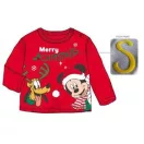 Disney Mickey Pluto Red Božićna dječja majica, gornji dio 6 mjeseci