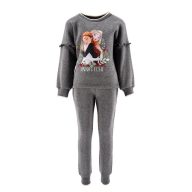   Disney Snježno kraljevstvo Fondness Grey dječja trenirka s fliterima, set za trčanje 5 godina / 110 cm